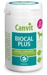 Вітаміни Canvit Biocal Plus для здоров'я зубів та кісток у собак 230 гр (8595602507238) від виробника Canvit
