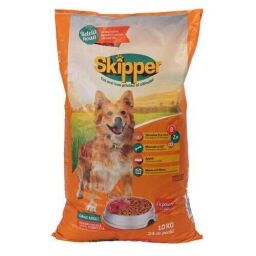 Сухий корм для дорослих собак Skipper курка та яловичина - 3 (кг) від виробника Skipper