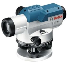 Нівелір оптичний Bosch GOL 20D, до 60м, ±3.0мм/30м, зум х20, 1.5кг