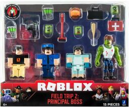 Ігровий набір Roblox Multipack Field Trip Z: Principal Boss W10, 6 фігурок та аксесуари (ROB0494) від виробника Roblox