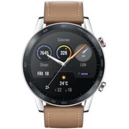 Смарт-годинник Huawei Honor Magic Watch 2 46mm with Brown Leather Strap (MNS-B39)