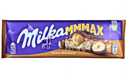 Шоколад Milka 300g Toffee Wholenuts