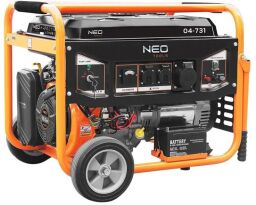 Генератор бензиновый Neo Tools 230В (1 фаза), 6/6.5кВт, электростарт, AVR, 85кг (04-731) от производителя Neo Tools