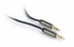 Аудіо-кабель Cablexpert 3.5 мм - 3.5 мм (M/M), 0.75 м, чорний (CCAP-444-0.75M) від виробника Cablexpert