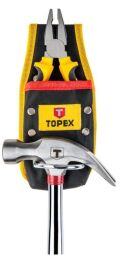 Сумка для інструменту TOPEX, Кишеня, 1 відділення, металевий тримач для молотка (79R420) від виробника Topex