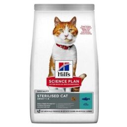 Сухой корм Hill's SP Fel Adult Sterilised, для стерилизованных кошек, с тунцем – 300(г) (607281) от производителя Hill's
