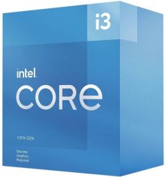 Центральний процесор Intel Core i3-10105F 4C/8T 3.7GHz 6Mb LGA1200 65W w/o graphics Box