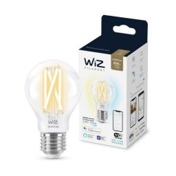 Лампа розумна WiZ, E27, 7W, 60W, 806Lm, A60, 2700-6500, філаментна, Wi-Fi (929003017201) від виробника WiZ