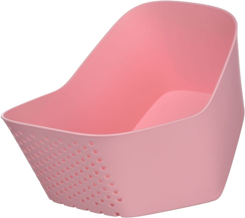 Миска з ситом Ardesto Fresh, рожевий, пластик (AR1601PP) - зображення 1