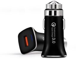 Автомобільний зарядний пристрій XoKo CQC-100 (1USB, 3.1А) Black (CQC-100-BK) від виробника XOKO