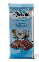 Шоколад ALPINELLA 90g кокос (kokosowa) (5901806003019) от производителя Alpinella