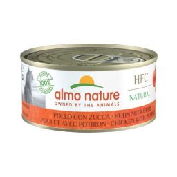 Almo Nature (Альмо Натюр) Консервований корм із куркою і гарбузом для дорослих кішок (кусочки в желе) 150 г (DT5123H) від виробника Almo Nature