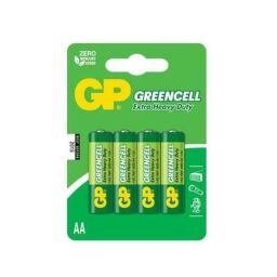 Батарейки GP GREENCELL 1.5V, Сольові 15G-2UE4, R6, AA 4 шт.