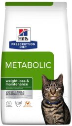 Сухий корм Hill's Prescription Diet Metabolic для зниження та підтримки ваги у кішок - 3 (кг) від виробника Hill's