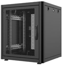 Шкаф MIRSAN 19", 22U, GTN, перфорированная дверь, 600x600 мм, черный (MR.GTN22U66DE.01_PRF63) от производителя MIRSAN