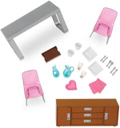 Набор для кукол LORI Мебель для столовой (LO37030Z) от производителя Lori