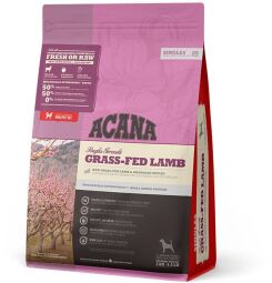 Корм Acana Grass-Fed Lamb сухий гіпоалергенний для собак будь-якого віку 2 кг (0064992570200) від виробника Acana