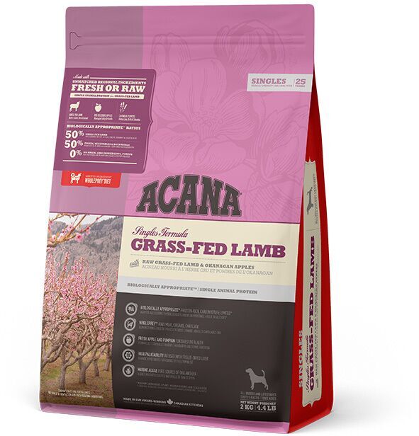 Корм Acana Grass-Fed Lamb сухой гипоаллергенный для собак любого возраста 2 кг (0064992570200)