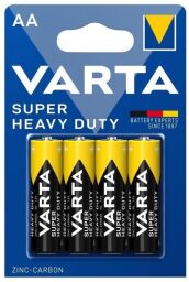 Батарейка VARTA Super Heavy Duty угольно-цинковая AA BLI 4 блистер, 4 шт. (02006101414) от производителя Varta