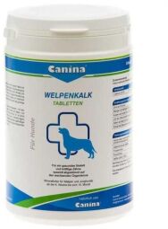 Вітаміни Canina Welpenkalk для здоров'я кісток та зубів у щенят 1000 табл (4027565120765) від виробника Canina