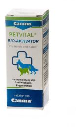 Рідкий комплекс для собак та кішок з амінокислотами та залізом Canina Petvital Bio-Aktivator 20 мл