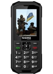 Мобільний телефон Sigma mobile X-treme PA68 Dual Sim Black (4827798466513) від виробника Sigma mobile