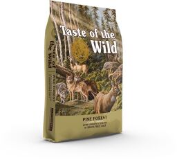 Корм "Taste of the Wild Pine Forest Canine Formula" сухой с олениной и бобовыми для активных собак всех пород на всех стадиях жизни 12.2 кг (0074198614370) от производителя Taste of the Wild