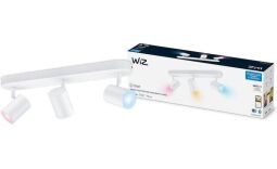 Світильник точковий накладний розумний WiZ IMAGEO Spots, 3х5W, 2200-6500K, RGB, Wi-Fi, білий