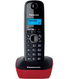 Радиотелефон DECT Panasonic KX-TG1611UAR Black Red от производителя Panasonic