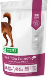 Nature's Protection Mini Extra Salmon Adult Small breeds 0.5 кг сухой корм для собак малых пород (NPS45736) от производителя Natures Protection