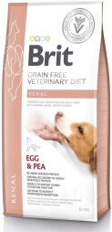 Корм-диета Brit VD Renal Dog сухой при лечении заболеваний почек у собак 12 кг (8595602528189) от производителя Brit VD