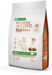 Сухой корм для собак малых пород Superior Care Red Coat Grain Free Adult Small Breeds with Lamb 15 кг (NPSC47232) от производителя Natures Protection