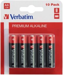 Батарейка Verbatim Alkaline AA/LR06 BL 10шт (49875) от производителя Verbatim