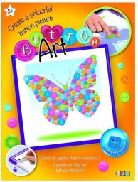 Набір для творчості Sequin Art BUTTON Метелик (SA1528) від виробника Sequin Art