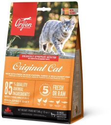 Корм Orijen Original Cat сухой с птицей и рыбой для кошек всех возрастов 0.34 кг (0064992280345) от производителя Orijen
