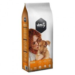Сухий корм для собак AMITY ECO Active, для дорослих собак з високими навантаженнями, 20kg