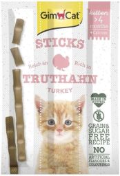 Ласощі для кошенят GimCat Kitten Sticks 3 шт. (індичка)