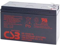 Акумуляторна батарея CSB 12V 9AH (HR1234W) AGM (HR1234WF2) від виробника CSB