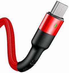 Кабель Usams US-SJ312 USB - Micro USB, 1 м, Red (SJ312MC02) від виробника Usams