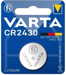 Батарейка VARTA літієва CR2430  блістер, 1 шт. (06430101401) від виробника Varta