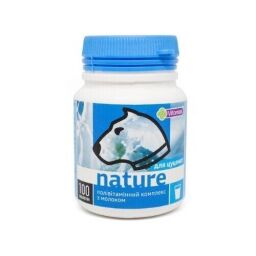 Поливитаминный комплекс Vitomax Nature со вкусом молока для щенков 100 шт (VMX20154) от производителя Vitomax