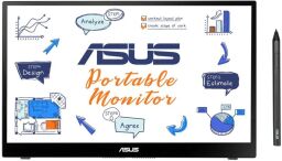 Монітор портативний Asus 14" ZenScreen Ink MB14AHD mHDMI, 2xUSB-C, Audio, IPS, Touch, Stylus, Cover (90LM063V-B01170) от производителя Asus