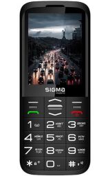 Мобільний телефон Sigma mobile Comfort 50 Grace Dual Sim Black (Comfort 50 Grace Black) від виробника Sigma mobile
