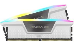 Модуль пам`ятi DDR5 2x16GB/6000 Corsair Vengeance RGB White (CMH32GX5M2E6000C36W)
