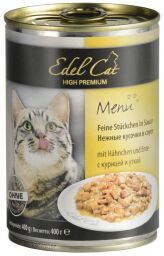 Вологий корм для котів Edel Cat 400 г (курка та качка в соусі) (SZ1000316/173015) від виробника Edel