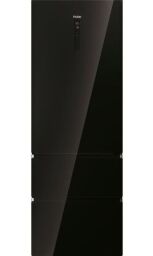 Холодильник Haier многодверный, 200.6x70х67.5, холод.отд.-343л, мороз.отд.-140л, 3дв., А++, NF, инв., дисплей, нулевая зона, черный (стекло) (HTW7720DNGB) от производителя Haier