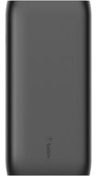 Акумулятор портативний літій-іонний Power Bank Belkin 20000мА·год 30Вт, MacBook, USB-A/USB-C, чорний