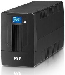 Джерело безперебійного живлення FSP iFP800, 800VA/480W, LCD, USB, 2xSchuko