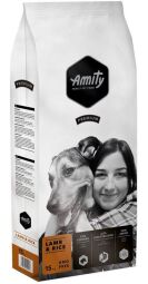 Корм Amity Lamb & Rice сухой с ягненком для взрослых собак 15 кг