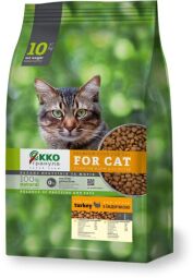 Сухой корм Экко гранула премиум для кошек с индейкой 10 кг (EG140060292) от производителя ЕККО-ГРАНУЛА
